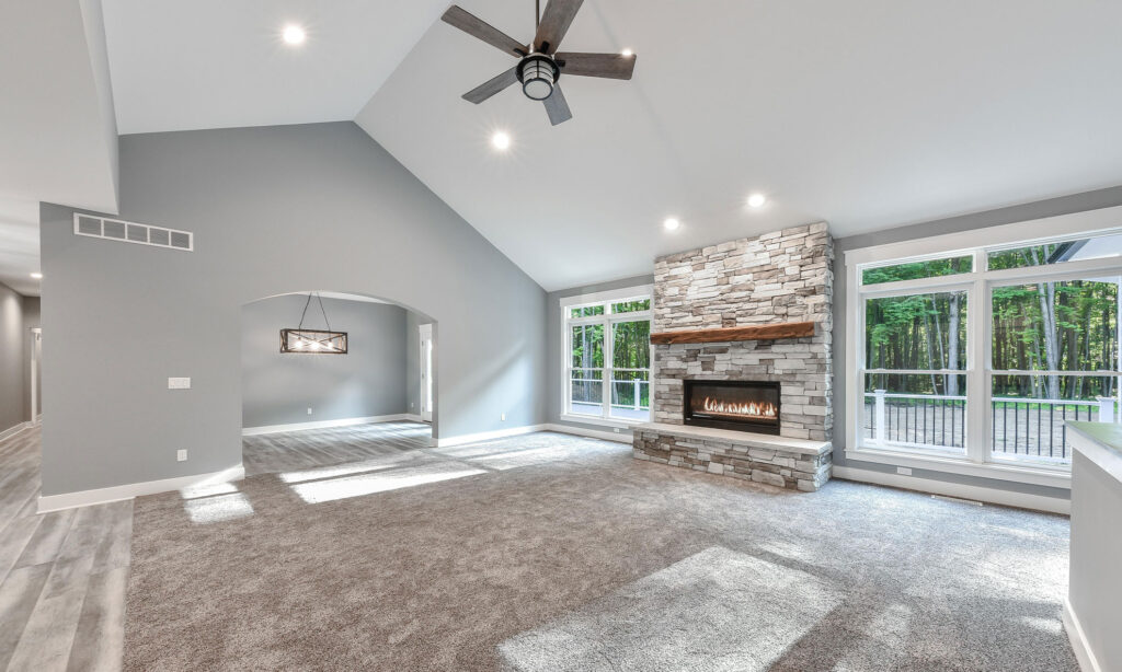 Greystone Building Company - Multi-Generational Home - Livingroom